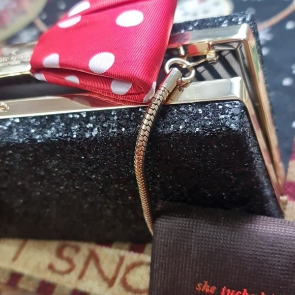 Authentic Minnie Mouse Kate Spade NY Crossbody Clutch NWTs - Picture 9 of 12